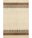 Hand Made Lori Wool Rug 5' 4" X 7' 11" 5' 4" X 7' 11" (162 X 241) / Ivory / Ivory