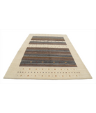 Hand Made Lori Wool Rug 6' 7" X 9' 10" 6' 7" X 9' 10" (201 X 300) / Ivory / Ivory