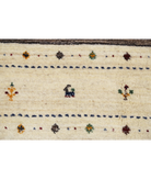 Hand Made Lori Wool Rug 6' 7" X 9' 10" 6' 7" X 9' 10" (201 X 300) / Ivory / Ivory