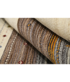 Hand Made Lori Wool Rug 6' 7" X 9' 10" 6' 7" X 9' 10" (201 X 300) / Ivory / Ivory