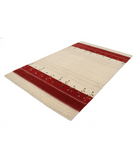 Hand Made Lori Wool Rug 5' 1" X 8' 0" 5' 1" X 8' 0" (155 X 244) / Ivory / Ivory