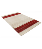 Hand Made Lori Wool Rug 5' 1" X 8' 0" 5' 1" X 8' 0" (155 X 244) / Ivory / Ivory