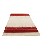Hand Made Lori Wool Rug 5' 1" X 8' 0" 5' 1" X 8' 0" (155 X 244) / Ivory / Ivory