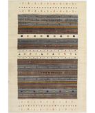Hand Made Lori Wool Rug 5' 7" X 7' 10" 5' 7" X 7' 10" (170 X 239) / Ivory / Ivory