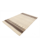 Hand Made Lori Wool Rug 5' 7" X 8' 0" 5' 7" X 8' 0" (170 X 244) / Ivory / Ivory