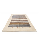 Hand Made Lori Wool Rug 6' 7" X 9' 10" 6' 7" X 9' 10" (201 X 300) / Ivory / Ivory