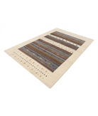 Hand Made Lori Wool Rug 5' 8" X 7' 10" 5' 8" X 7' 10" (173 X 239) / Ivory / Ivory