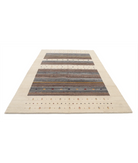 Hand Made Lori Wool Rug 6' 8" X 9' 10" 6' 8" X 9' 10" (203 X 300) / Ivory / Ivory
