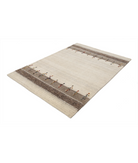 Hand Made Lori Wool Rug 4' 9" X 6' 5" 4' 9" X 6' 5" (145 X 196) / Ivory / Ivory