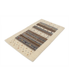 Hand Made Lori Wool Rug 3' 1" X 5' 2" 3' 1" X 5' 2" (94 X 158) / Ivory / Ivory