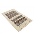 Hand Made Lori Wool Rug 3' 1" X 5' 2" 3' 1" X 5' 2" (94 X 158) / Ivory / Ivory