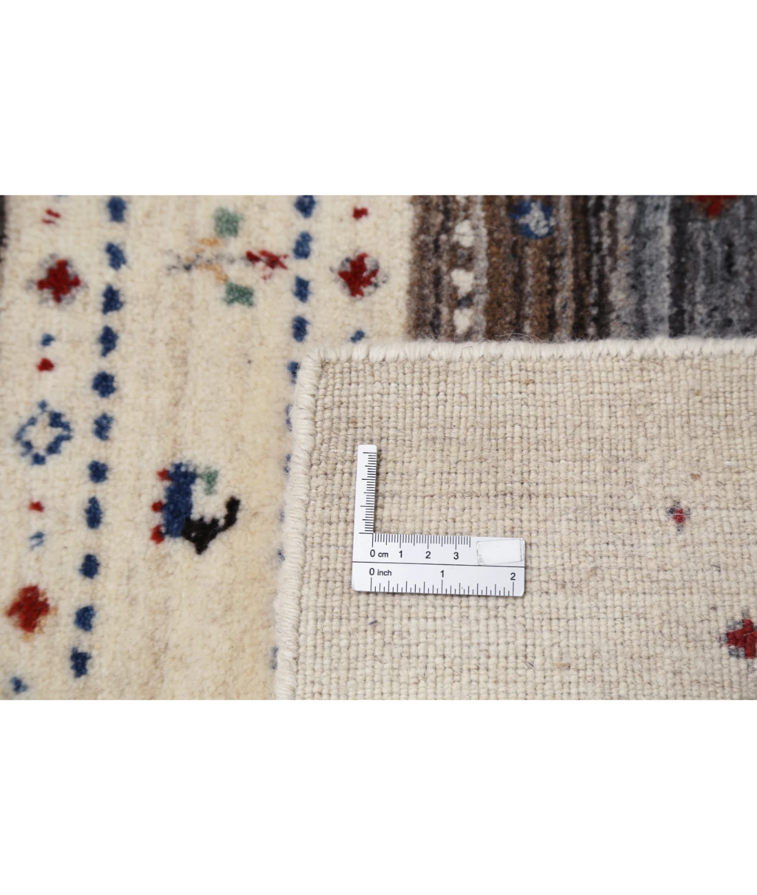 Hand Made Lori Wool Rug 3' 1" X 5' 2" 3' 1" X 5' 2" (94 X 158) / Ivory / Ivory