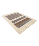 Hand Made Lori Wool Rug 5' 8" X 7' 10" 5' 8" X 7' 10" (173 X 239) / Ivory / Ivory