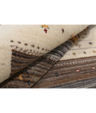 Hand Made Lori Wool Rug 5' 8" X 7' 10" 5' 8" X 7' 10" (173 X 239) / Ivory / Ivory
