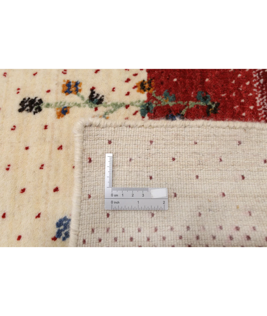 Hand Made Lori Wool Rug 4' 9" X 6' 6" 4' 9" X 6' 6" (145 X 198) / Ivory / Ivory
