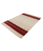 Hand Made Lori Wool Rug 5' 3" X 7' 7" 5' 3" X 7' 7" (160 X 231) / Ivory / Ivory