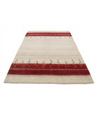 Hand Made Lori Wool Rug 5' 3" X 7' 7" 5' 3" X 7' 7" (160 X 231) / Ivory / Ivory