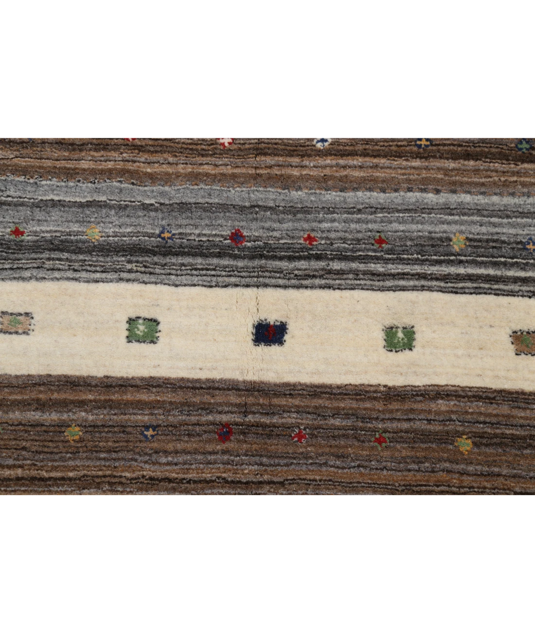 Hand Made Lori Wool Rug 6' 6" X 9' 10" 6' 6" X 9' 10" (198 X 300) / Ivory / Ivory