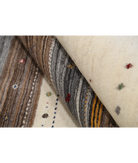 Hand Made Lori Wool Rug 6' 6" X 9' 10" 6' 6" X 9' 10" (198 X 300) / Ivory / Ivory