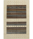 Hand Made Lori Wool Rug 6' 6" X 9' 10" 6' 6" X 9' 10" (198 X 300) / Ivory / Ivory