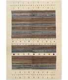 Hand Made Lori Wool Rug 5' 7" X 7' 10" 5' 7" X 7' 10" (170 X 239) / Ivory / Ivory