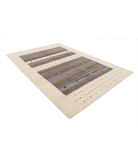 Hand Made Lori Wool Rug 6' 8" X 9' 10" 6' 8" X 9' 10" (203 X 300) / Ivory / Ivory
