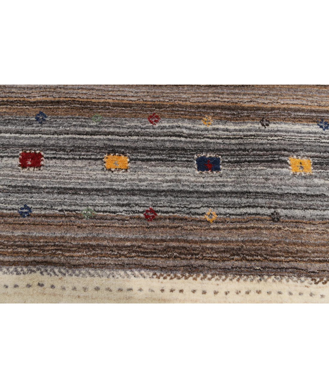 Hand Made Lori Wool Rug 6' 8" X 9' 10" 6' 8" X 9' 10" (203 X 300) / Ivory / Ivory