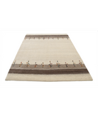 Hand Made Lori Wool Rug 5' 7" X 7' 9" 5' 7" X 7' 9" (170 X 236) / Ivory / Ivory