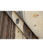 Hand Made Lori Wool Rug 6' 7" X 9' 9" 6' 7" X 9' 9" (201 X 297) / Ivory / Ivory