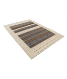 Hand Made Lori Wool Rug 5' 7" X 7' 10" 5' 7" X 7' 10" (170 X 239) / Ivory / Ivory