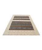 Hand Made Lori Wool Rug 5' 7" X 7' 10" 5' 7" X 7' 10" (170 X 239) / Ivory / Ivory
