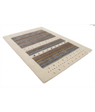 Hand Made Lori Wool Rug 5' 7" X 7' 10" 5' 7" X 7' 10" (170 X 239) / Ivory / Ivory