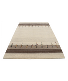 Hand Made Lori Wool Rug 5' 3" X 7' 7" 5' 3" X 7' 7" (160 X 231) / Ivory / Ivory