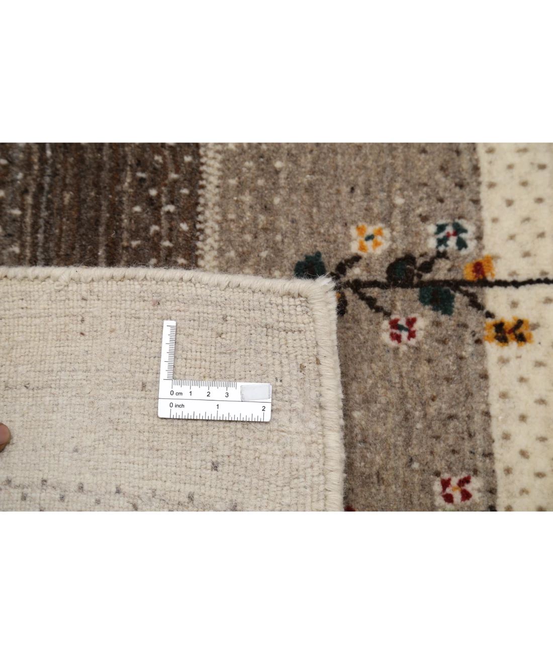 Hand Made Lori Wool Rug 5' 3" X 7' 7" 5' 3" X 7' 7" (160 X 231) / Ivory / Ivory