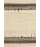 Hand Made Lori Wool Rug 5' 3" X 7' 7" 5' 3" X 7' 7" (160 X 231) / Ivory / Ivory
