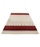 Hand Made Lori Wool Rug 5' 4" X 7' 6" 5' 4" X 7' 6" (162 X 229) / Ivory / Ivory
