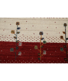 Hand Made Lori Wool Rug 5' 4" X 7' 6" 5' 4" X 7' 6" (162 X 229) / Ivory / Ivory