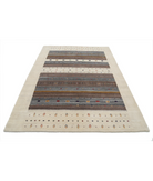 Hand Made Lori Wool Rug 5' 9" X 7' 10" 5' 9" X 7' 10" (175 X 239) / Ivory / Ivory