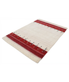 Hand Made Lori Wool Rug 4' 7" X 6' 5" 4' 7" X 6' 5" (140 X 196) / Ivory / Ivory