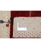Hand Made Lori Wool Rug 4' 7" X 6' 5" 4' 7" X 6' 5" (140 X 196) / Ivory / Ivory
