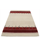 Hand Made Lori Wool Rug 4' 8" X 6' 7" 4' 8" X 6' 7" (142 X 201) / Ivory / Ivory