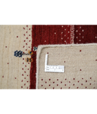 Hand Made Lori Wool Rug 4' 8" X 6' 7" 4' 8" X 6' 7" (142 X 201) / Ivory / Ivory