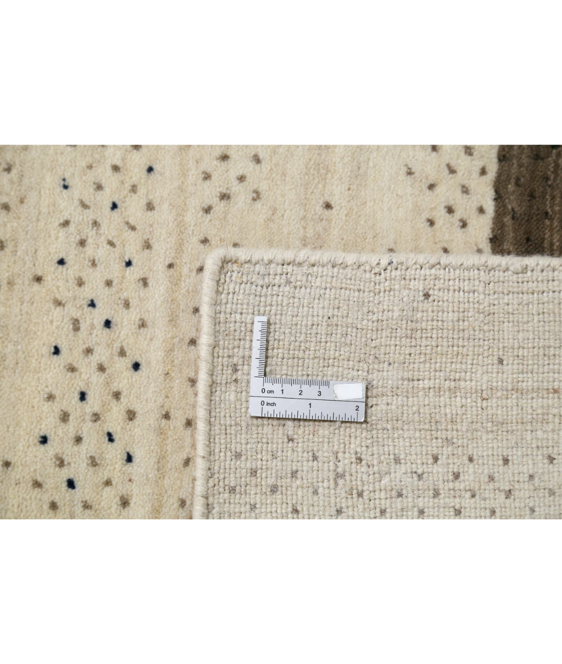 Hand Made Lori Wool Rug 4' 10" X 6' 7" 4' 10" X 6' 7" (147 X 201) / Ivory / Ivory