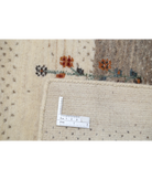 Hand Made Lori Wool Rug 4' 6" X 6' 5" 4' 6" X 6' 5" (137 X 196) / Ivory / Ivory