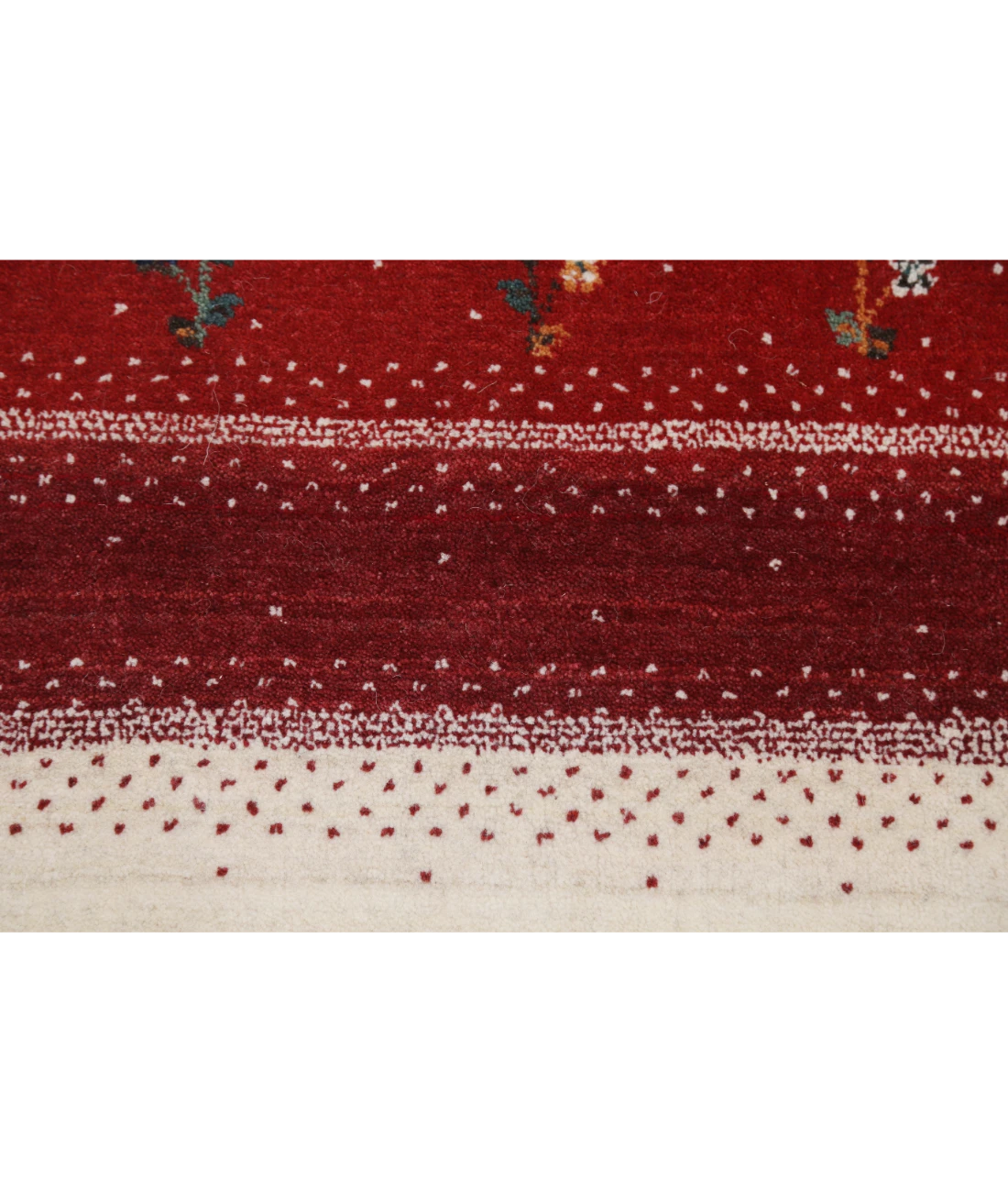 Hand Made Lori Wool Rug 4' 9" X 6' 6" 4' 9" X 6' 6" (145 X 198) / Ivory / Ivory