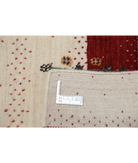 Hand Made Lori Wool Rug 4' 7" X 6' 5" 4' 7" X 6' 5" (140 X 196) / Ivory / Ivory