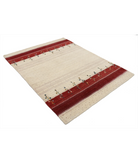 Hand Made Lori Wool Rug 4' 9" X 6' 3" 4' 9" X 6' 3" (145 X 191) / Ivory / Ivory