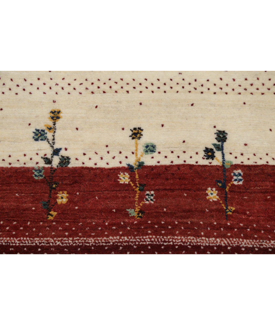Hand Made Lori Wool Rug 4' 9" X 6' 3" 4' 9" X 6' 3" (145 X 191) / Ivory / Ivory