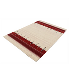 Hand Made Lori Wool Rug 4' 7" X 6' 0" 4' 7" X 6' 0" (140 X 183) / Ivory / Ivory