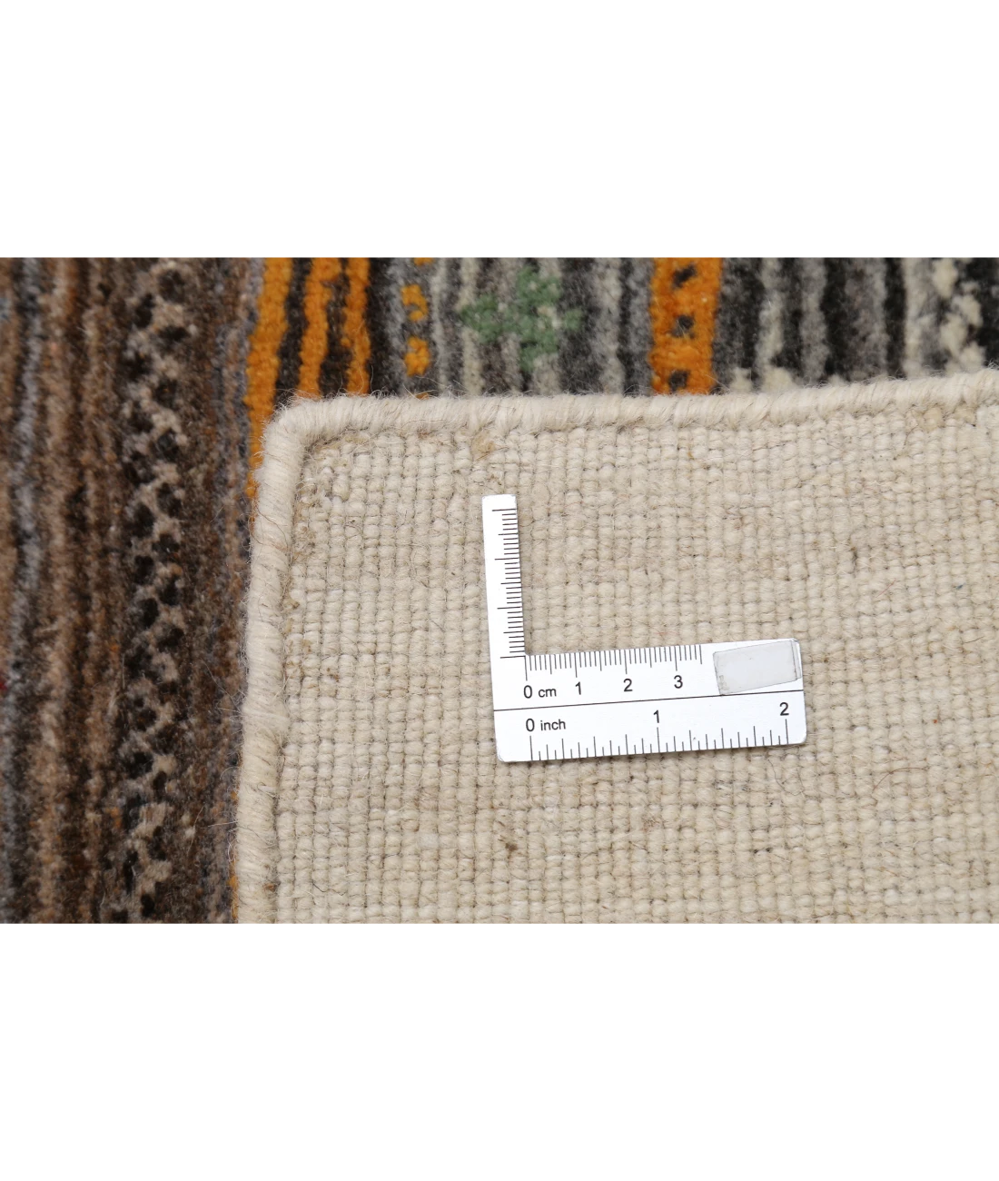 Hand Made Lori Wool Rug 4' 0" X 5' 11" 4' 0" X 5' 11" (122 X 180) / Ivory / Ivory